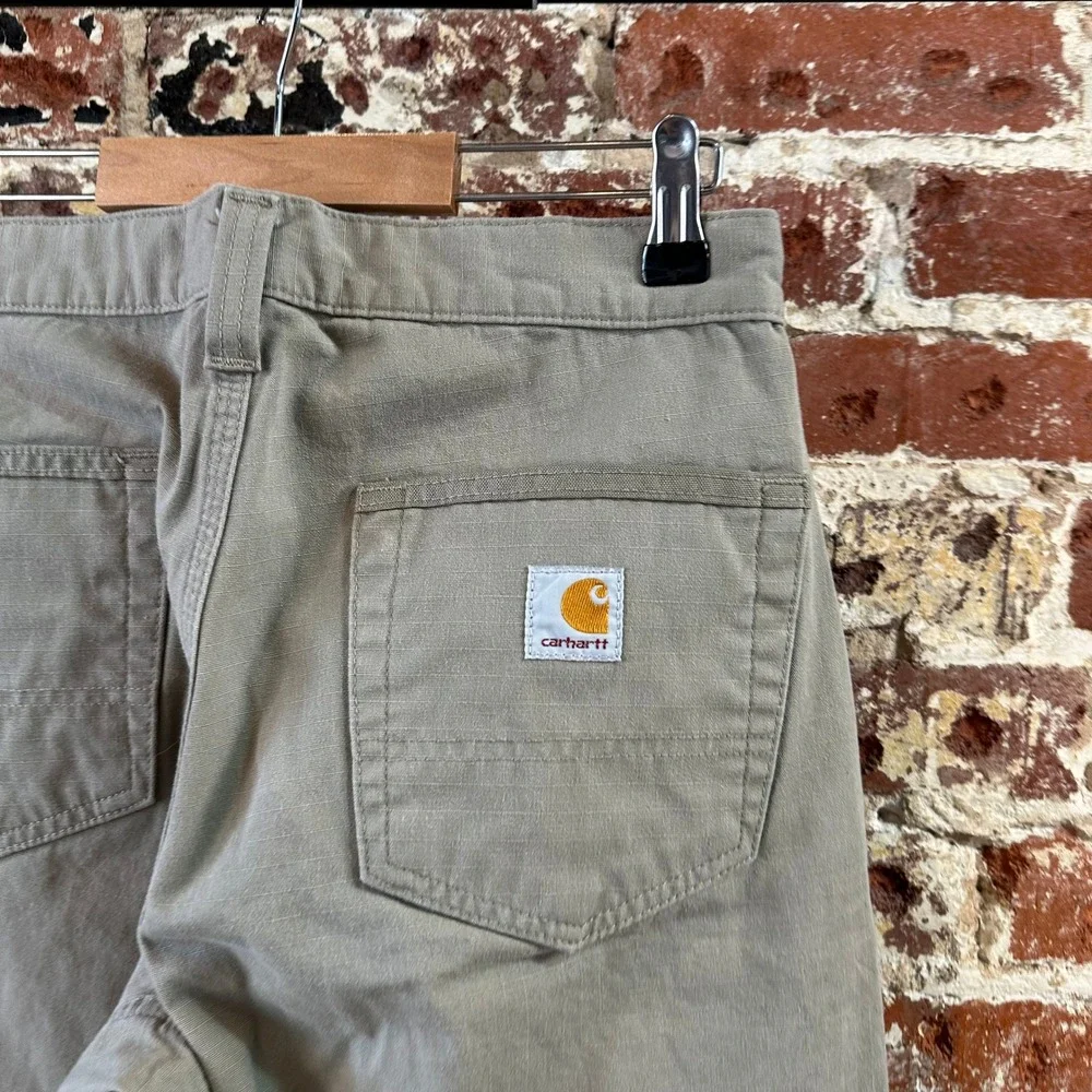 Carhartt B342 DES Cargo Pants Ripstop Workwear Men's Size 30x34 Desert